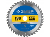 Диск пильный ЗУБР 190 x 30 мм, 40Т 36903-190-30-40_z01