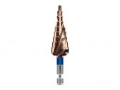 Сверло ступенчатое ЗУБР КОБАЛЬТ 4-20мм, 9 ступеней