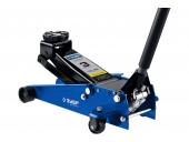 Домкрат подкатной ЗУБР X80 3т, 130-465мм подкатной домкрат с быстрым подъемом для СТО, Профессионал