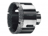 Коронка алмазная ЗУБР АВК, d 60 мм, (М14, 15 мм кромка)