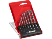 Набор сверл ЗУБР 8 шт: d 3-4-5-6-7-8-9-10 мм