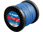 Леска для триммеров ЗУБР 2.4 мм, 400 м