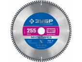 Диск пильный ЗУБР Мультирез, 255 x 30 мм, 100Т 36907-255-30-100_z01