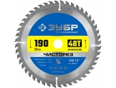 Диск пильный ЗУБР 190 x 20 мм, 48Т 36905-190-20-48_z01