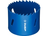 Коронка биметаллическая ЗУБР 57 мм, сталь Р6М5