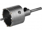 Коронка ЗУБР 73 мм, SDS - Plus, 9Т