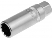 Головка ЗУБР 3/8, 14 мм, свечная