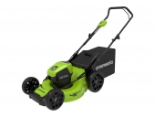 Аккумуляторная газонокосилка GreenWorks GD40LM46HP