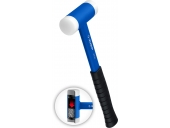 Молоток ЗУБР безынерционный БМП-35, 35 мм, с полиамидными бойками