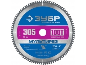 Диск пильный ЗУБР Мультирез, 305 x 30 мм, 100Т 36907-305-30-100_z01