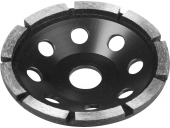 Чашка алмазная ЗУБР d 115 мм, однорядная