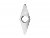 Резец сменный твердосплавный ЗУБР ЭКСПЕРТ тип Ромб (27х10 мм; 2 рабочие грани) для набора 18371-H3 Зубр 18372