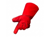 Краги FOXWELD спилковые красные