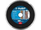 Диск алмазный ЗУБР Керамо-25, d 180 мм