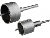 Набор коронок ЗУБР d 68, 100 мм, Alu кейс по бетону