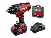 Аккумуляторный гайковерт ЗУБР ГУЛ-410-41