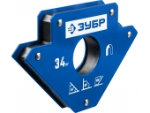 Угольник ЗУБР УМ-3, 34 кг, магнитный для сварочных работ Профессионал