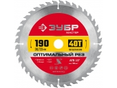 Диск пильный ЗУБР 190 x 30/20 мм, 40Т 36912-190-30-40_z01