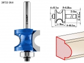 Фреза ЗУБР 28.6 x 19 мм, радиус 6.3 мм