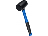 Киянка ЗУБР 450 г, чёрная, резиновая, диаметр головы 65 мм