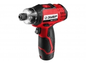Аккумуляторная отвертка ЗУБР ОШ-7.2 Н