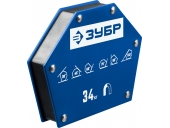 Угольник ЗУБР УМ-6, 34 кг, магнитный для сварочных работ Профессионал