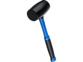 Киянка ЗУБР 900 г, чёрная, резиновая, диаметр головы 80 мм