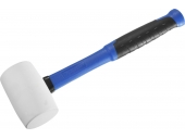 Киянка ЗУБР 450 г, белая, резиновая Диаметр головы 65 мм